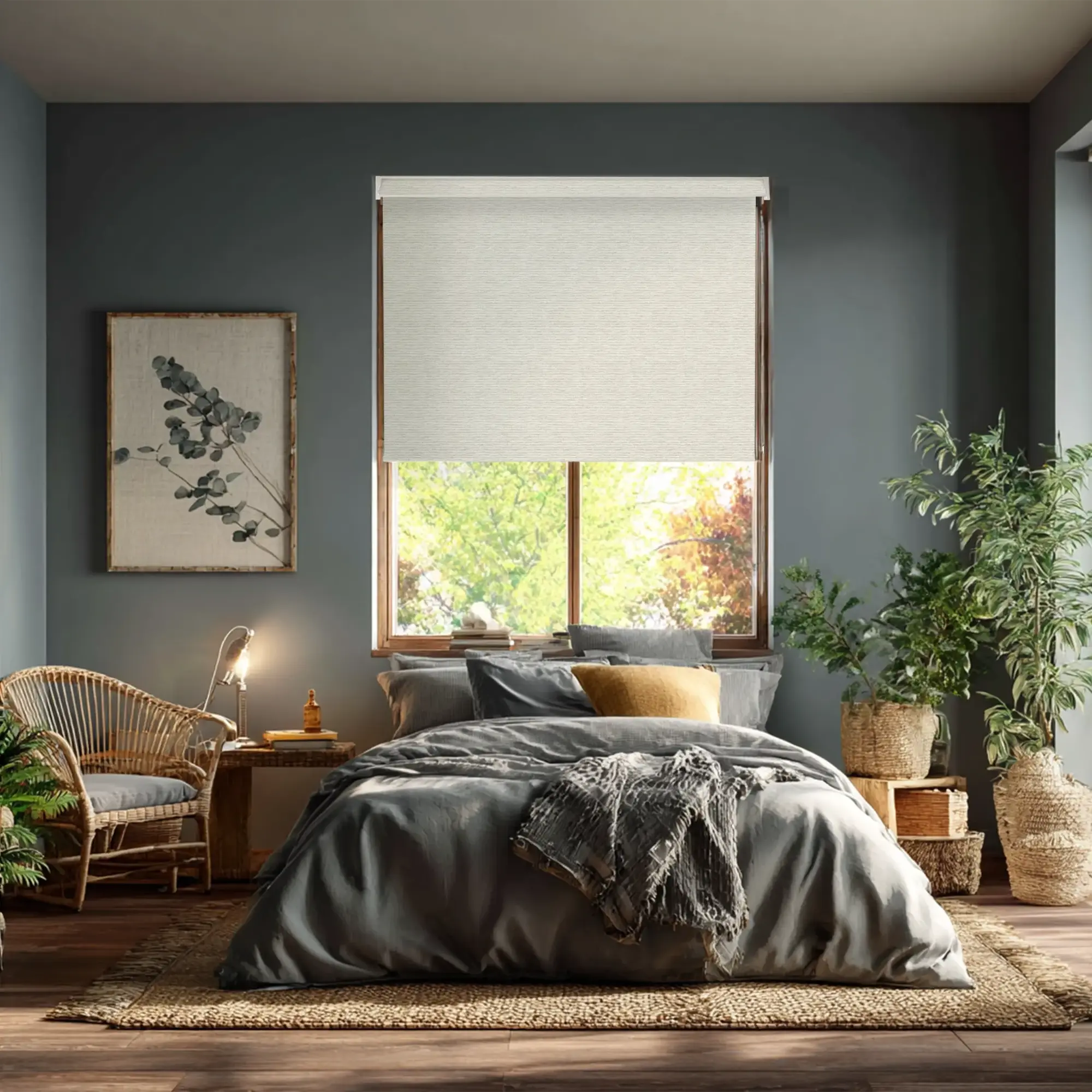 Tokyo Natural Electric Roller Blind