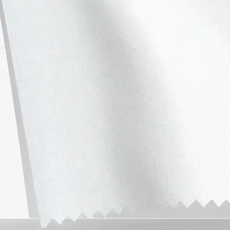 Winter White Blackout Electric Roller Blind