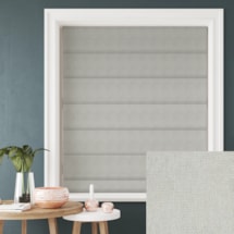 Hampton Quicksilver Blackout Electric Roman Blind