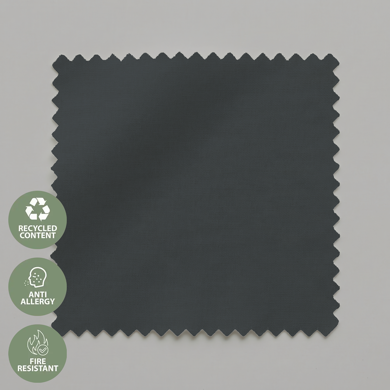 Pompeii Grey Blackout Electric Roller Blind