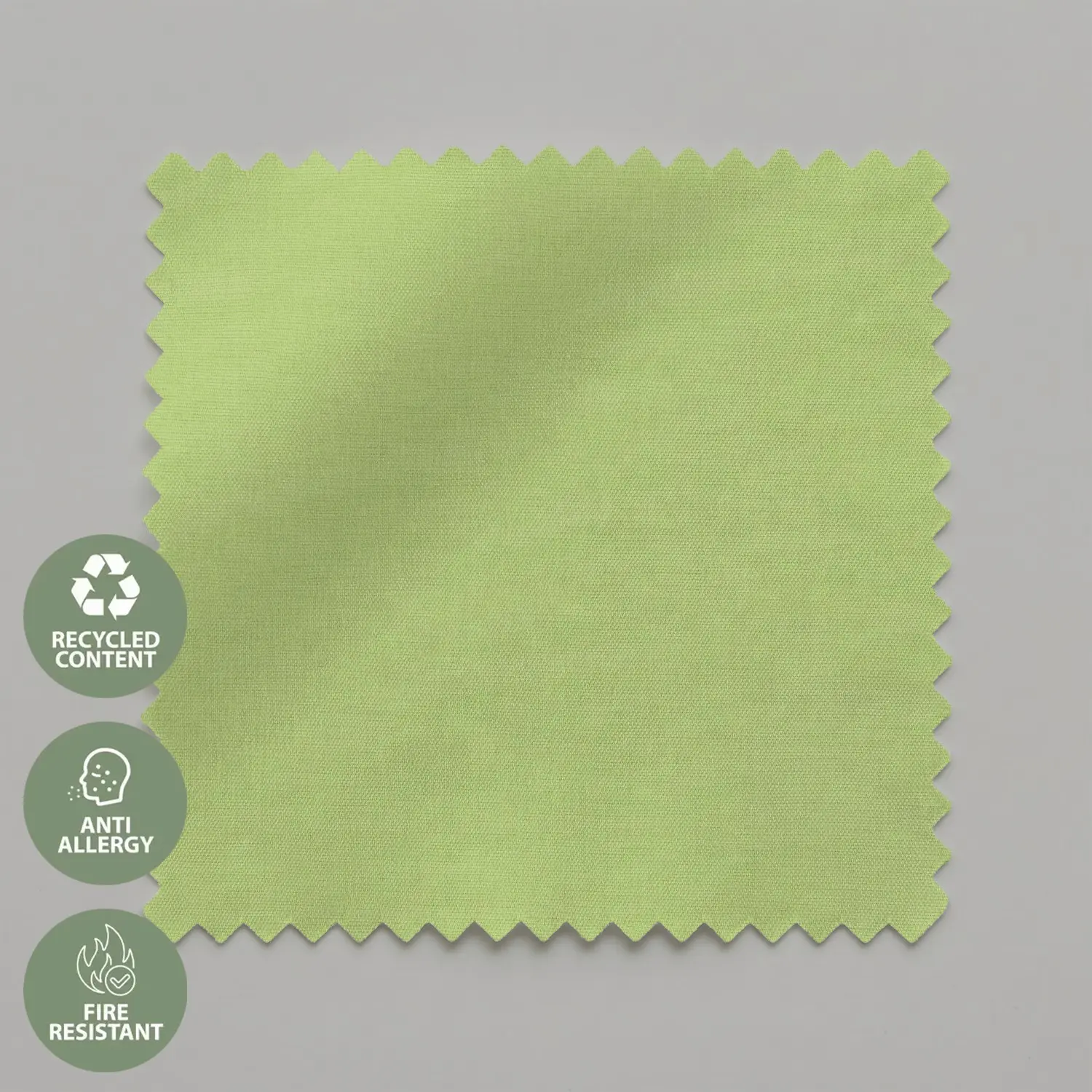Avocado Green Daylight Electric Roller Blind