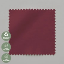 Burgundian Red Electric Blackout Roller Blind