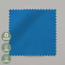 Gentian Blue Electric Blackout Roller Blind