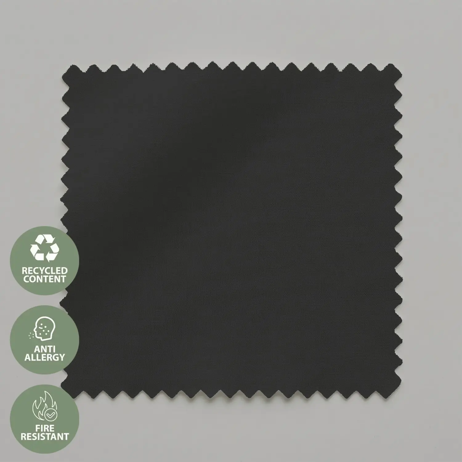 Scuttle Black Electric Blackout Roller Blind