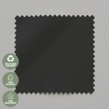 Scuttle Black Electric Blackout Roller Blind
