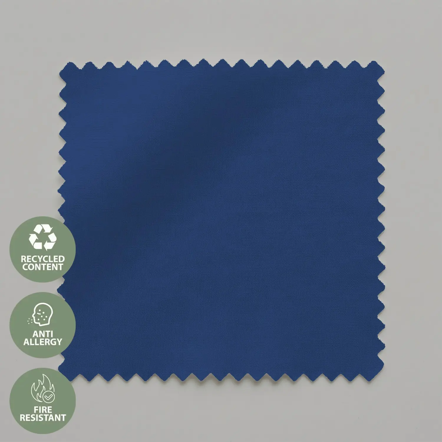 Lake Blue Electric Blackout Roller Blind