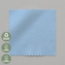 Robin's Egg Blue Daylight Electric Roller Blind
