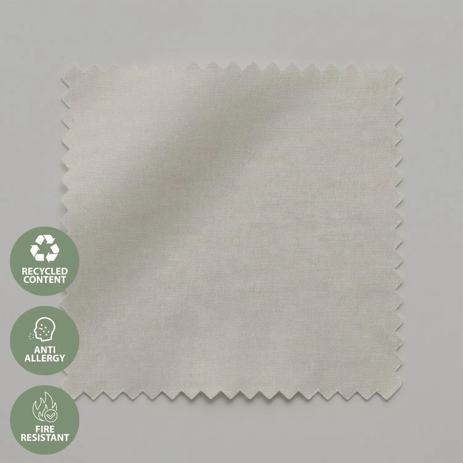 Weathered Grey Electric Blackout Roller Blind