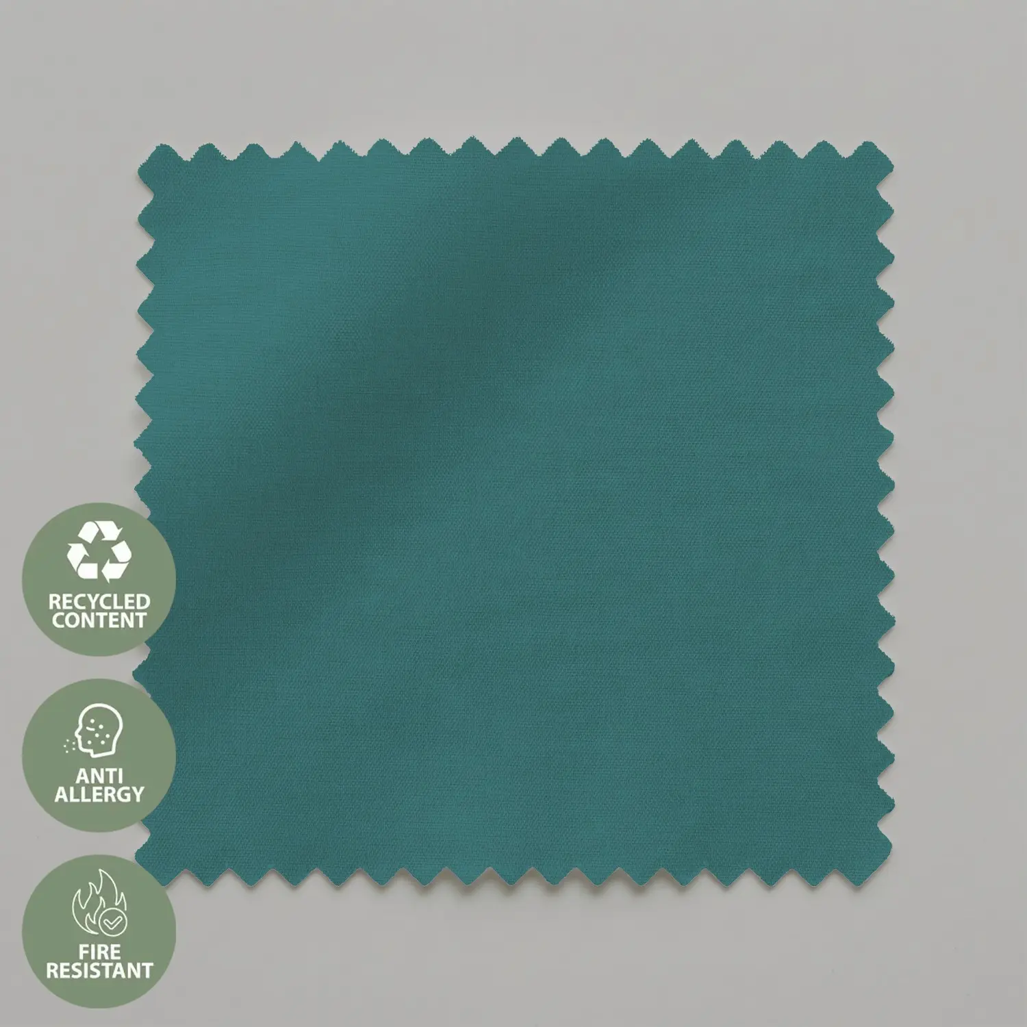 Patina Teal Electric Blackout Roller Blind