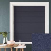 Tribeca Midnight Blackout Electric Roman Blind