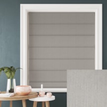 Tribeca Steel Blackout Electric Roman Blind