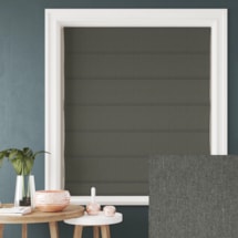 Tribeca Thunder Blackout Electric Roman Blind