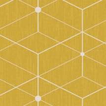 Illusion Yellow Electric Roller Blind