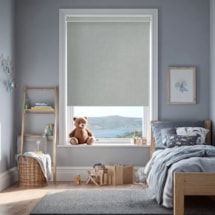 Melbourne Stone Grey Electric Roller Blind
