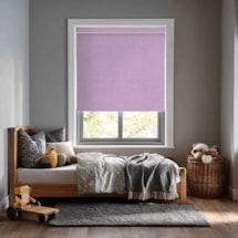 Melbourne Verbena Electric Roller Blind