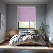 Melbourne Verbena Electric Roller Blind