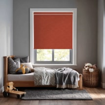 New York Earthy Red Electric Roller Blind