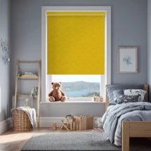 New York Mustard Electric Roller Blind