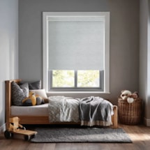 Paris Grey Electric Roller Blind