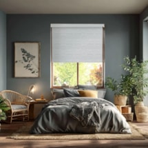 Paris Grey Electric Roller Blind