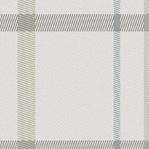 Devon Check Chalky Blue Electric Roller Blind