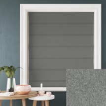 Hampton Armour Blackout Electric Roman Blind