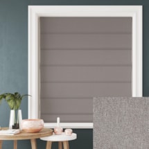 Hampton Castle Blackout Electric Roman Blind