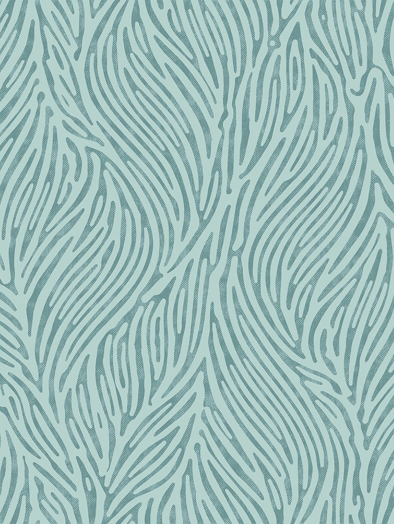 Ripple Sea Blue Electric Roller Blind