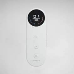 White Sixteen Channel Louvolite Roller Blind Remote - R2190-16CH-WH white 16 channel remote