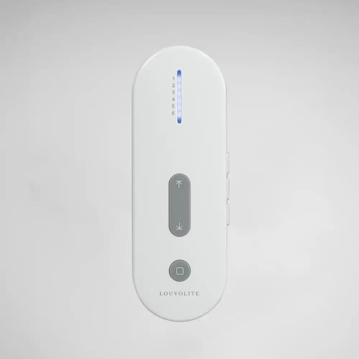 Six Channel Louvolite Roller Blind Remote - R2185-6CH Six channel remote