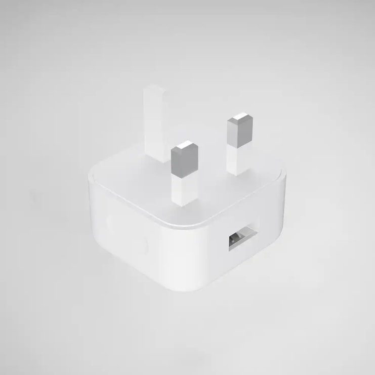 One Touch Usb Uk Adaptor Plug 5V  - R4047-UK