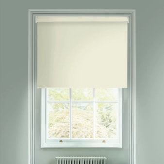 Cosy Cream Blackout Electric Roller Blind Cosy Cream Blackout Electric Roller Blind
