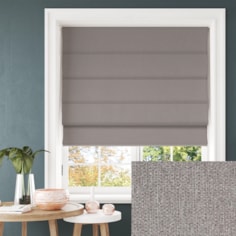 Hampton Castle Blackout Electric Roman Blind