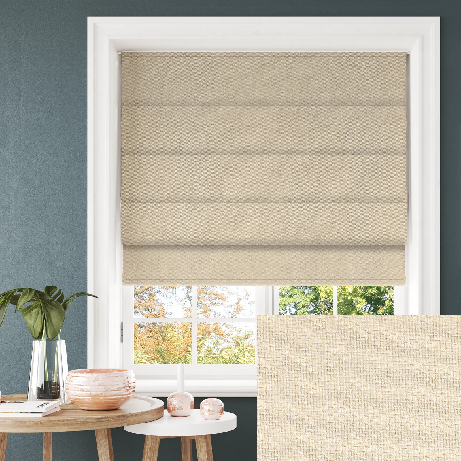 Hampton Parthenon Blackout Electric Roman Blind