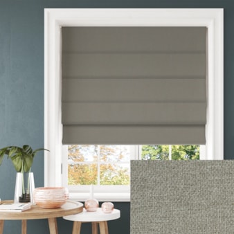 Hampton Rockpool Blackout Electric Roman Blind