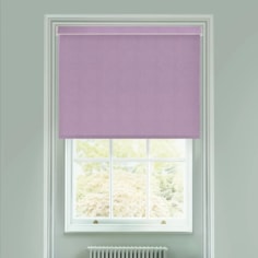Melbourne Verbena Electric Roller Blind