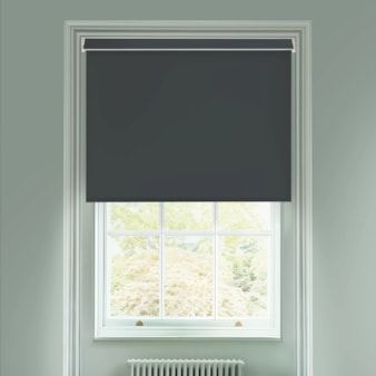 Pompeii Grey Daylight Electric Roller Blind