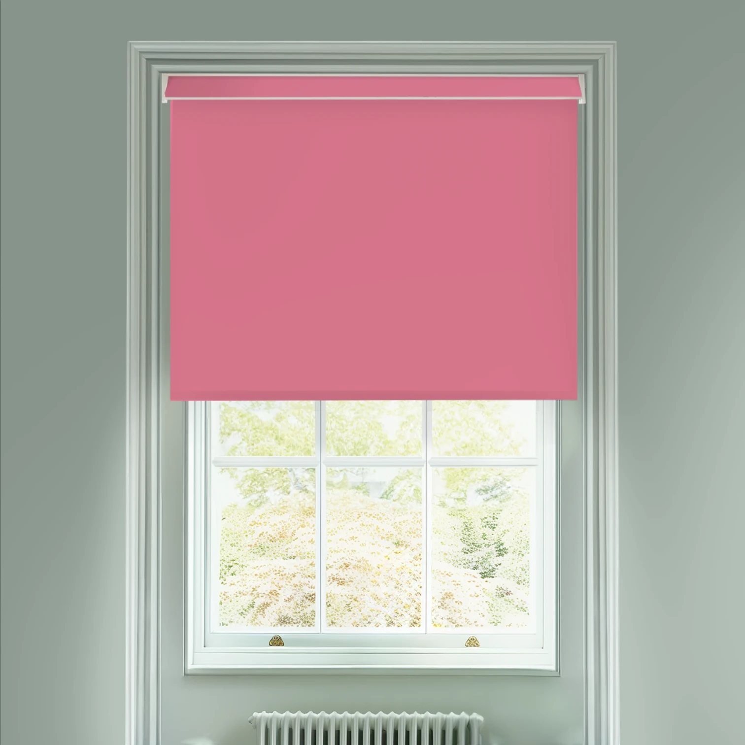 Ballgown Pink Electric Blackout Roller Blind
