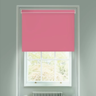 Ballgown Pink Electric Blackout Roller Blind
