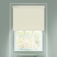Primula Cream Electric Blackout Roller Blind