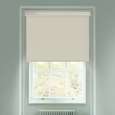 Pampas Cream Electric Blackout Roller Blind