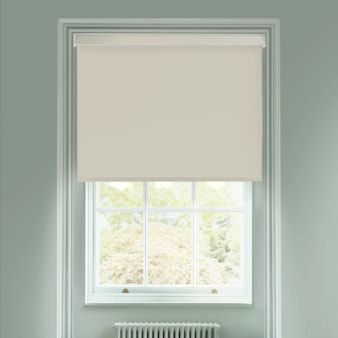 Pampas Cream Electric Blackout Roller Blind