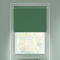 Cucumber Green Electric Blackout Roller Blind