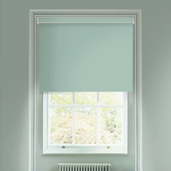 Mineral Green Daylight Electric Roller Blind
