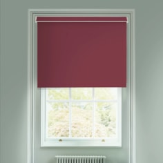 Burgundian Red Daylight Electric Roller Blind