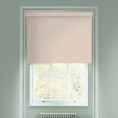 Satin Pink Daylight Electric Roller Blind
