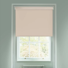 Satin Pink Electric Blackout Roller Blind