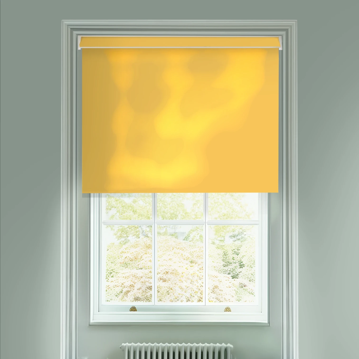 Salamander Yellow Daylight Electric Roller Blind