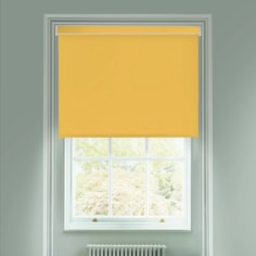 Salamander Yellow Electric Blackout Roller Blind