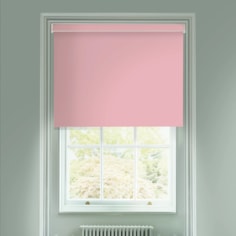 Coquette Pink Daylight Electric Roller Blind